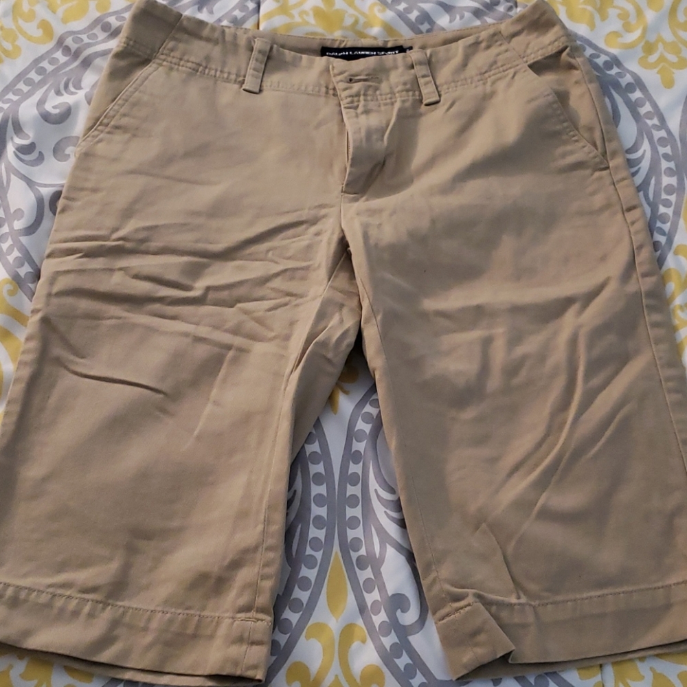 Ralph Lauren Sport Khaki Bermuda Shorts